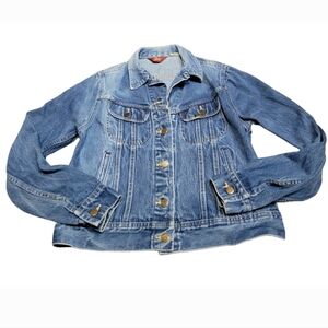 VINTAGE 1970! MS. LEE Cropped Denim Jean Jacket